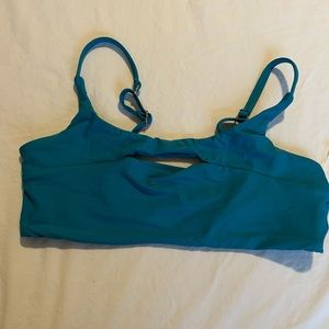 NWOT Blue Bandeau Bikini - S